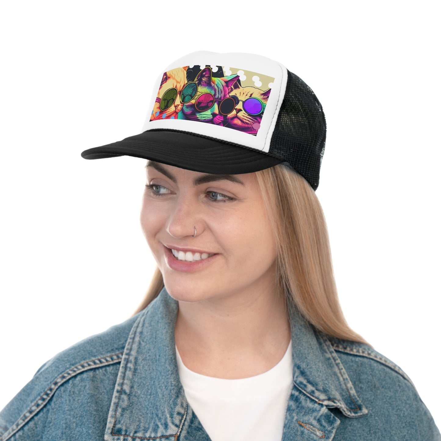 Psychedelic Cat Hat