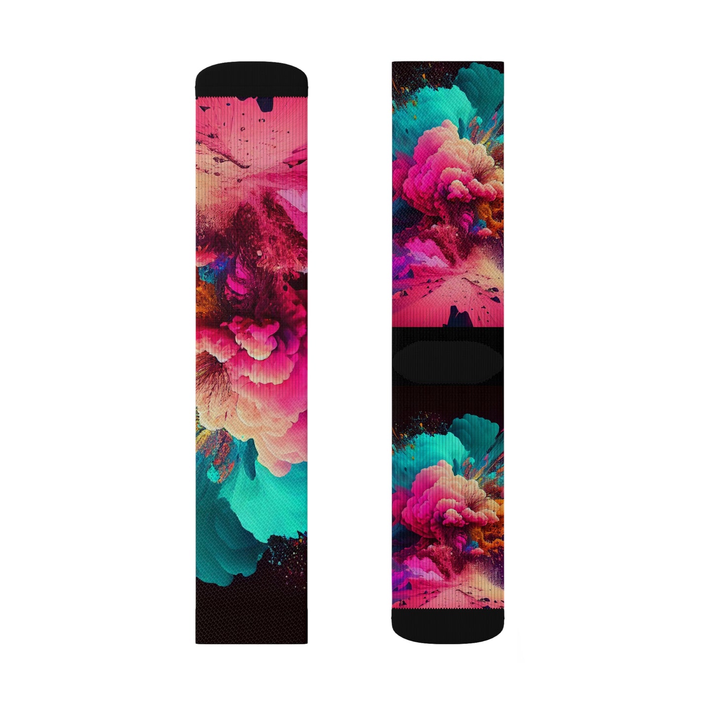 Exploding Paint Socks