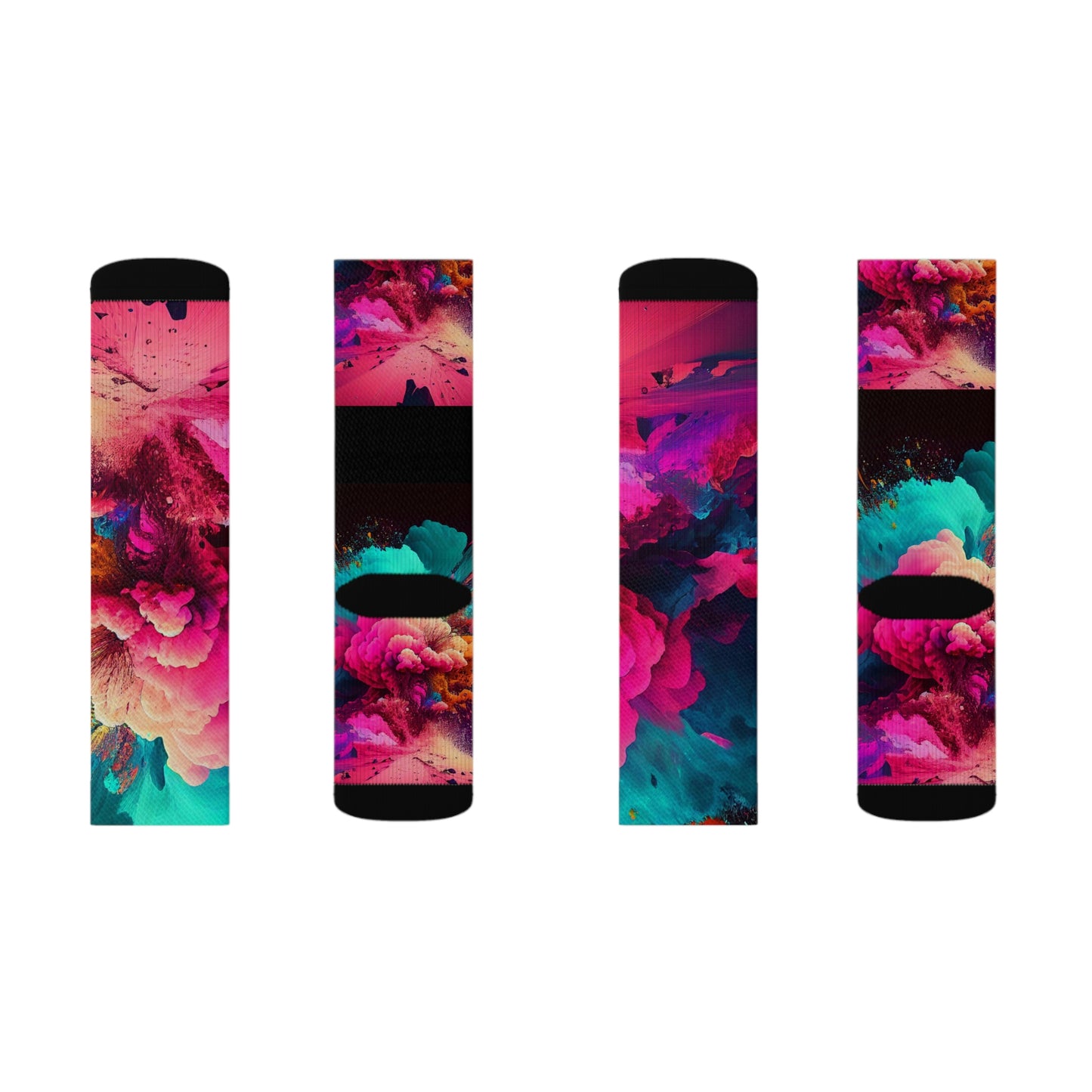 Exploding Paint Socks