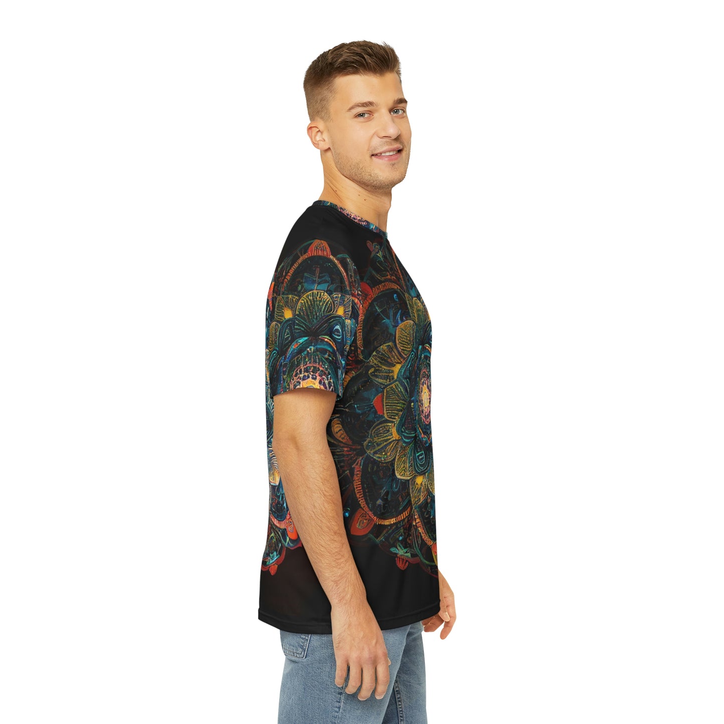 Mandala Men's Polyester Tee