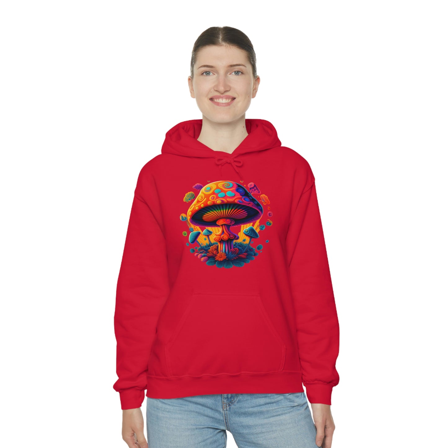 Mushroom Hooded Sweatshirt