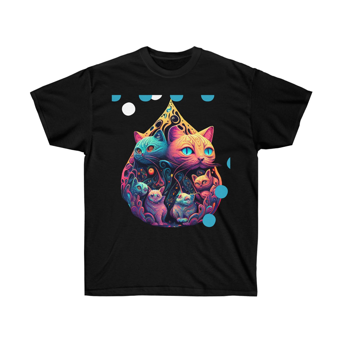 Psychedelic Cats T-Shirt