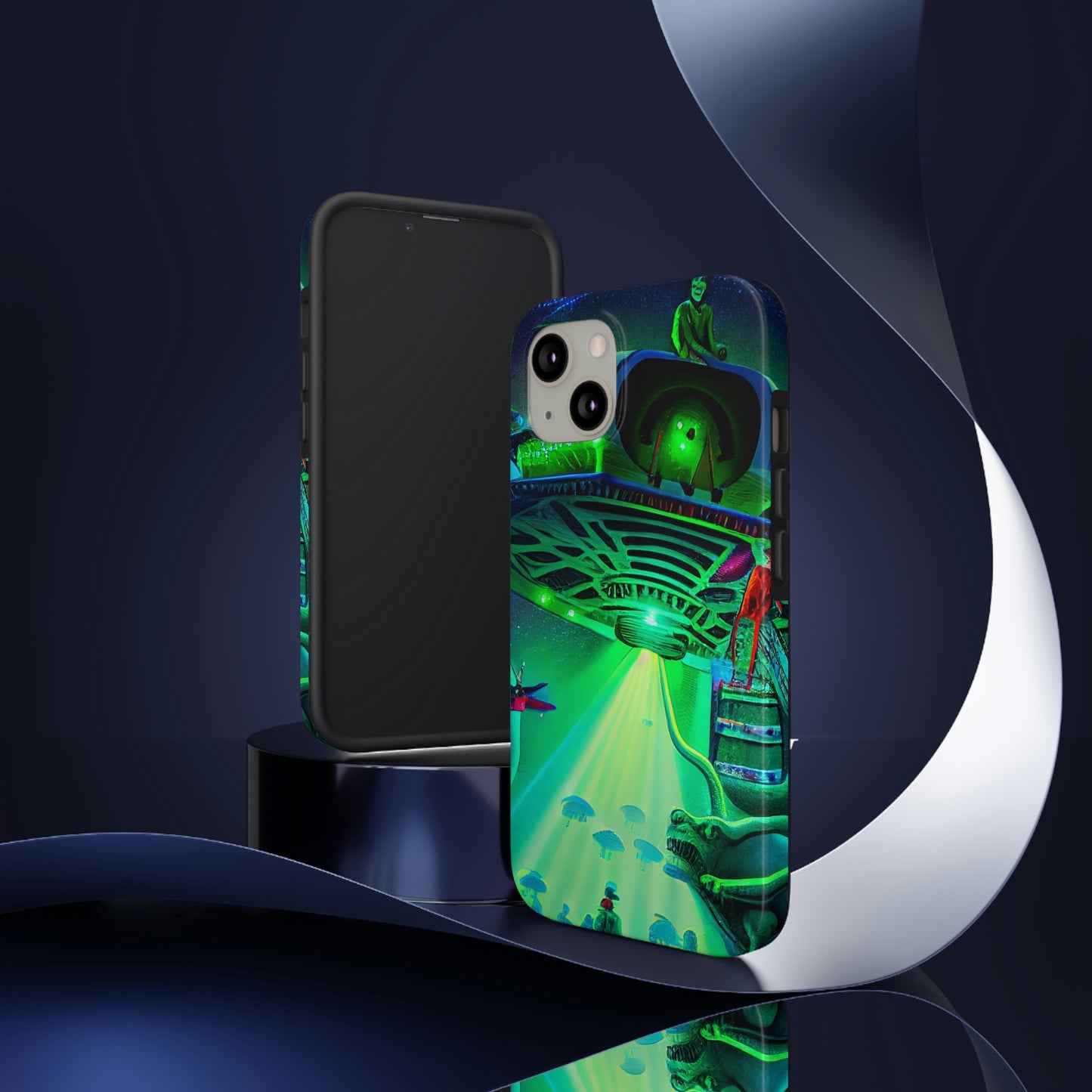 UAP Alien Abduction Phone Case