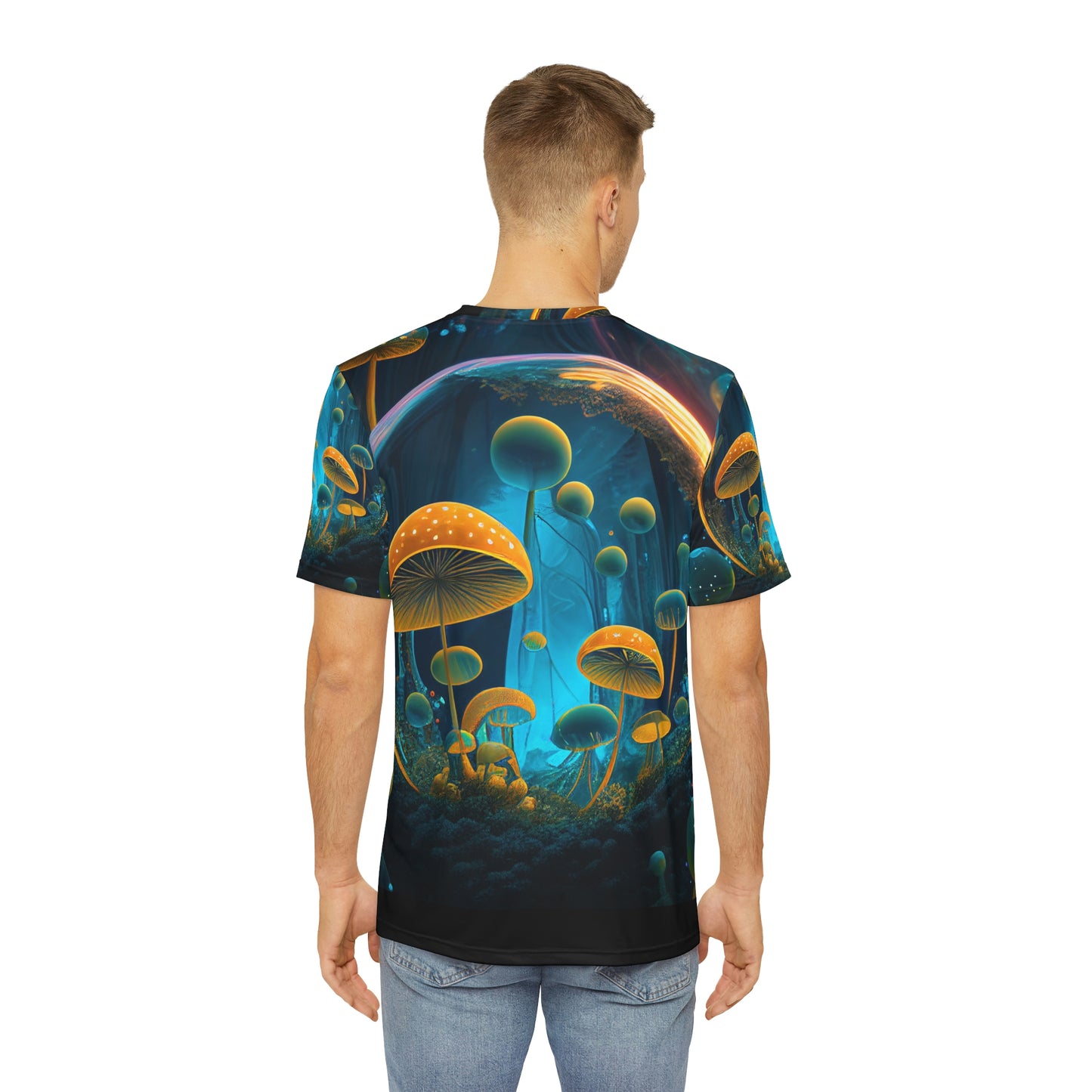 Magic Mushroom Men's Polyester Tee