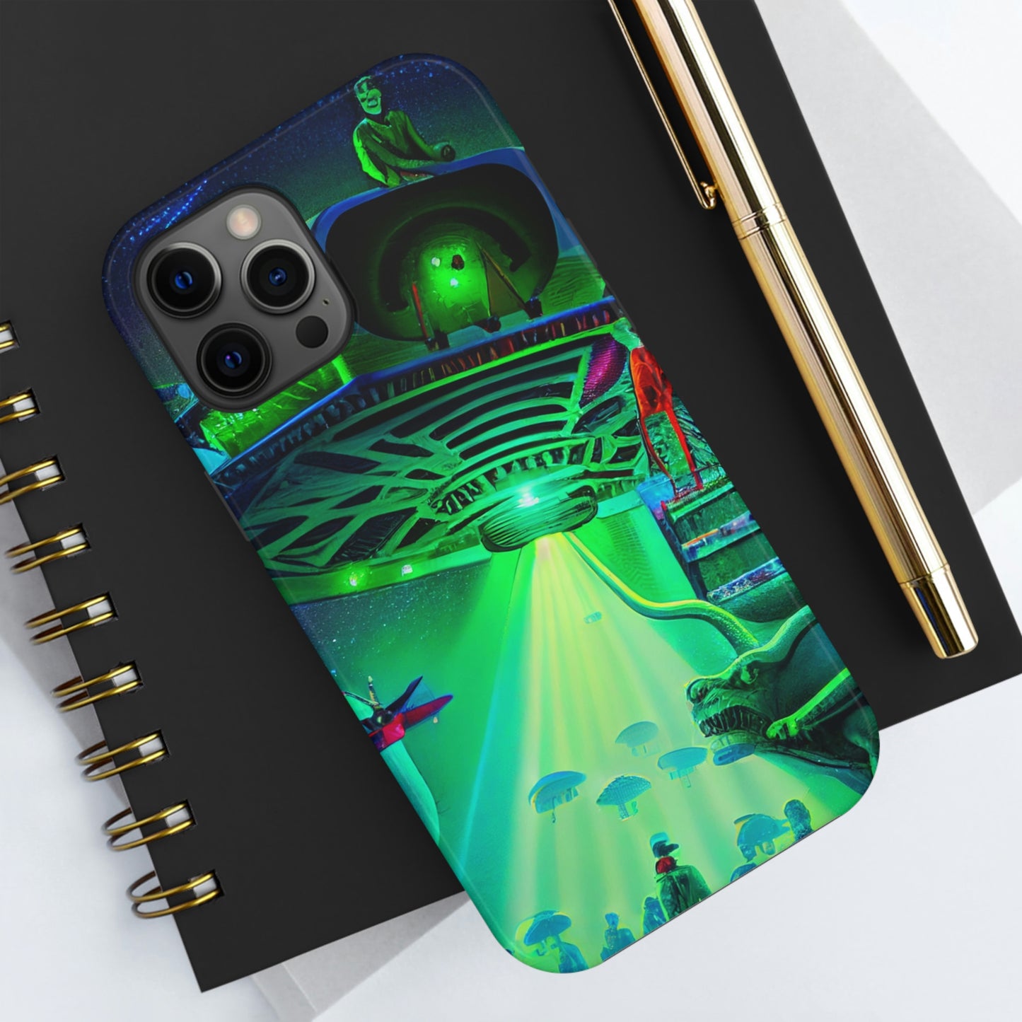 UAP Alien Abduction Phone Case