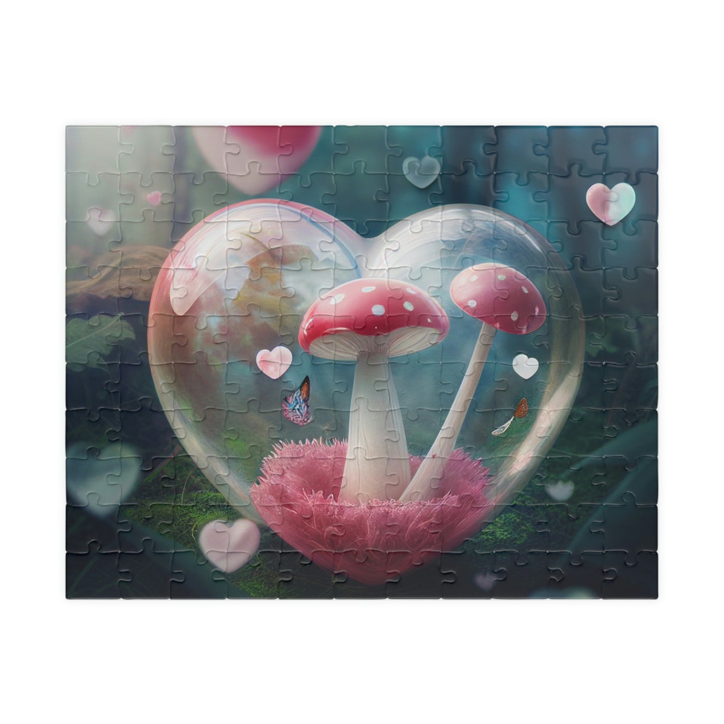 Magic Mushroom Heart Puzzle