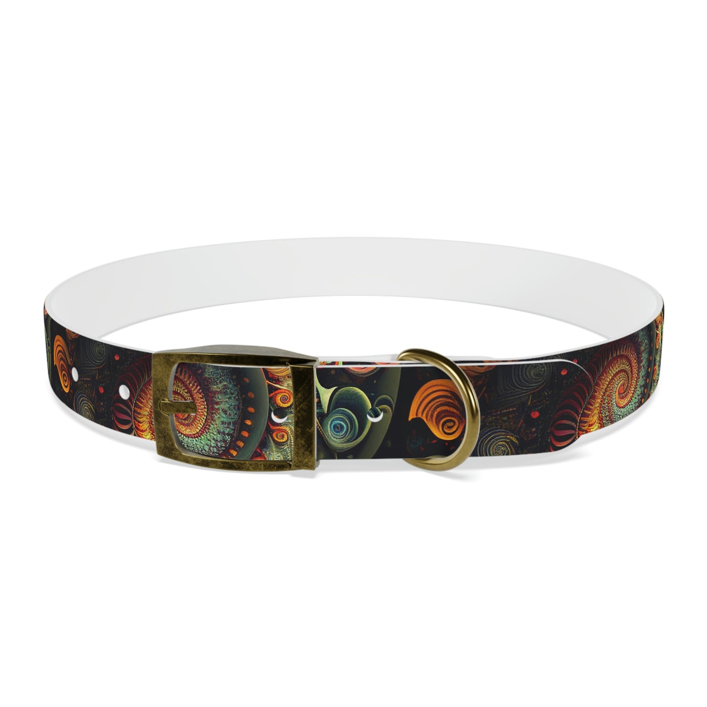 Psychedelic Swirl Dog Collar