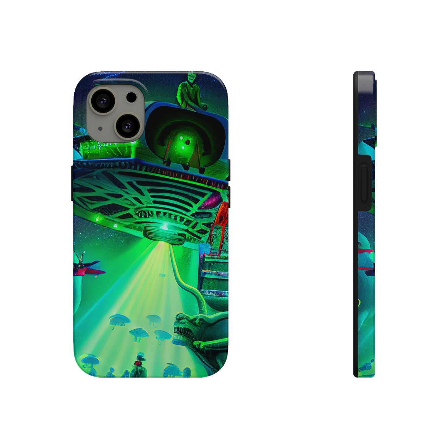 UAP Alien Abduction Phone Case