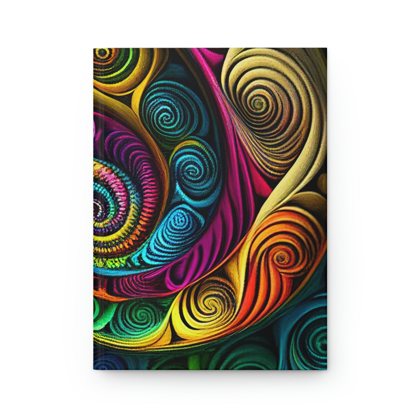 Trippy Spiral Hardcover Journal