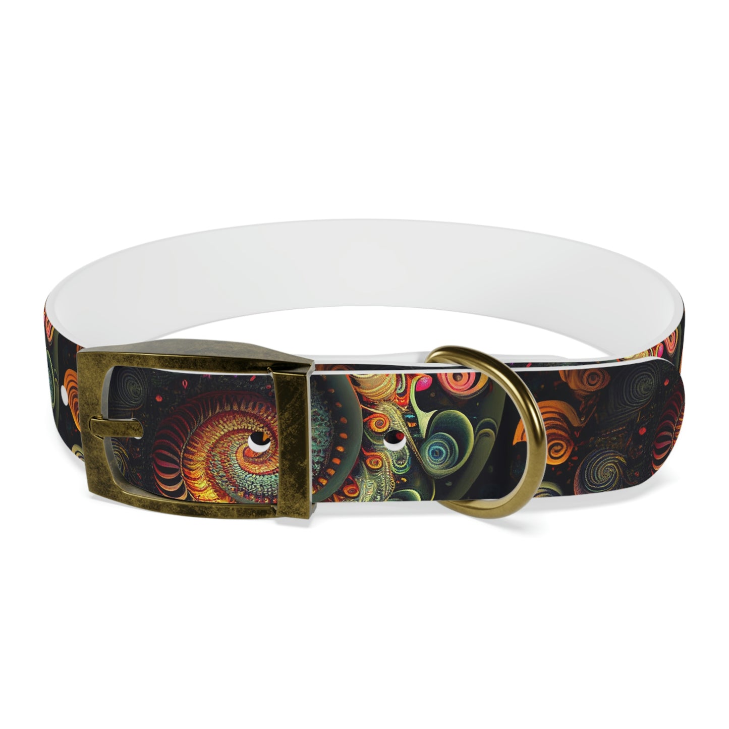 Psychedelic Swirl Dog Collar
