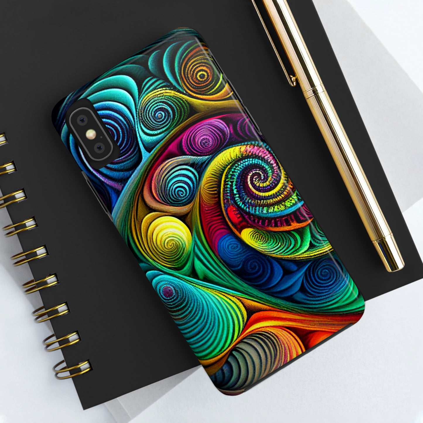 Spiraling Psychedelic Phone Case