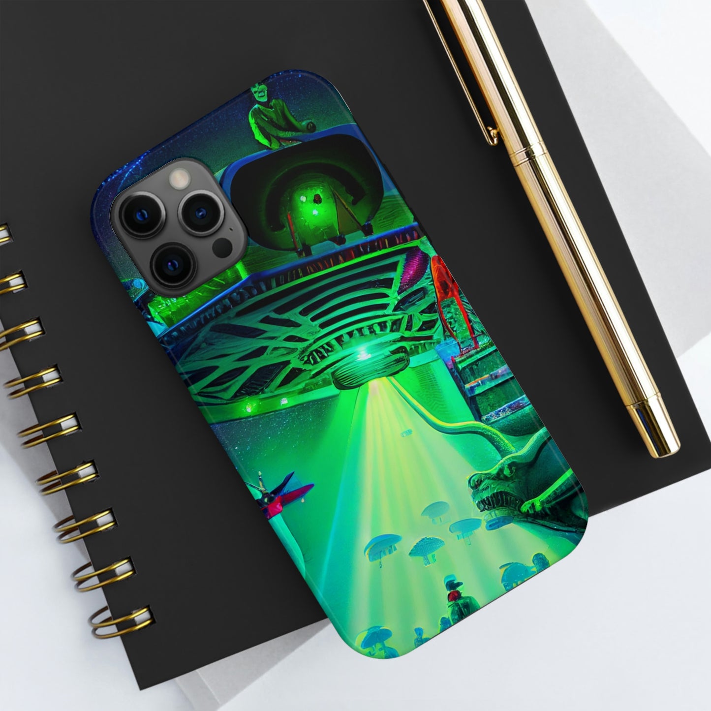 UAP Alien Abduction Phone Case