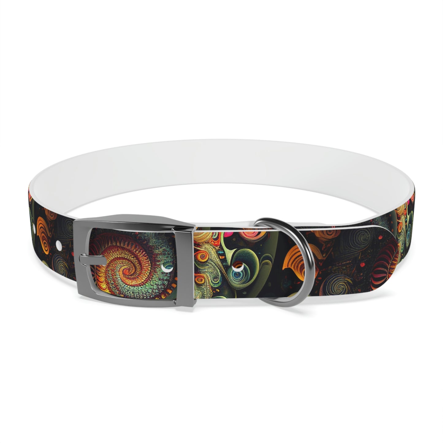 Psychedelic Swirl Dog Collar