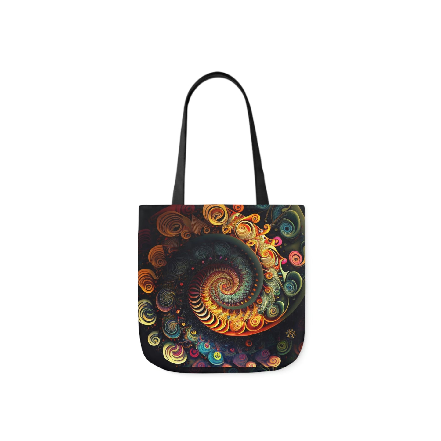 Psychedelic Swirls Tote Bag