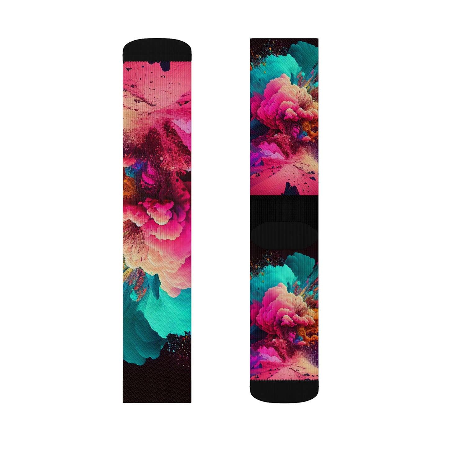 Exploding Paint Socks