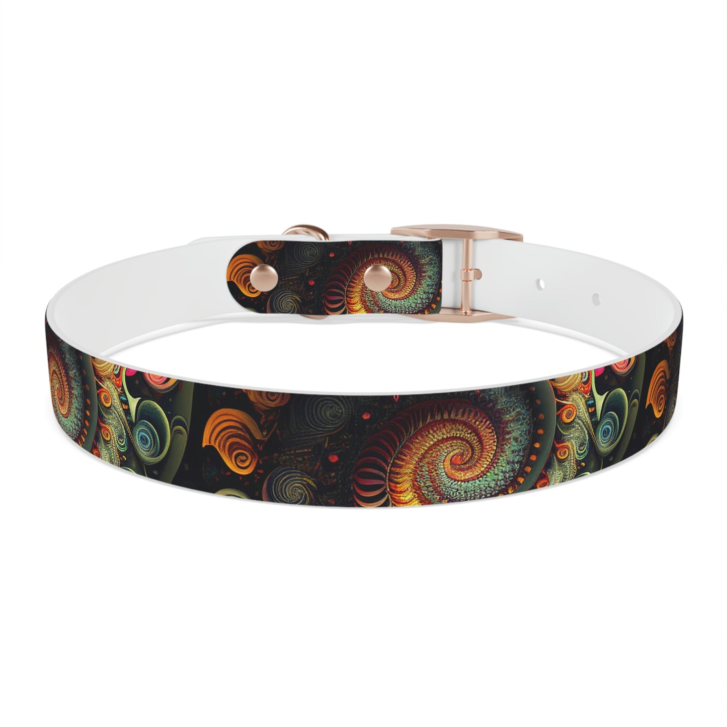 Psychedelic Swirl Dog Collar