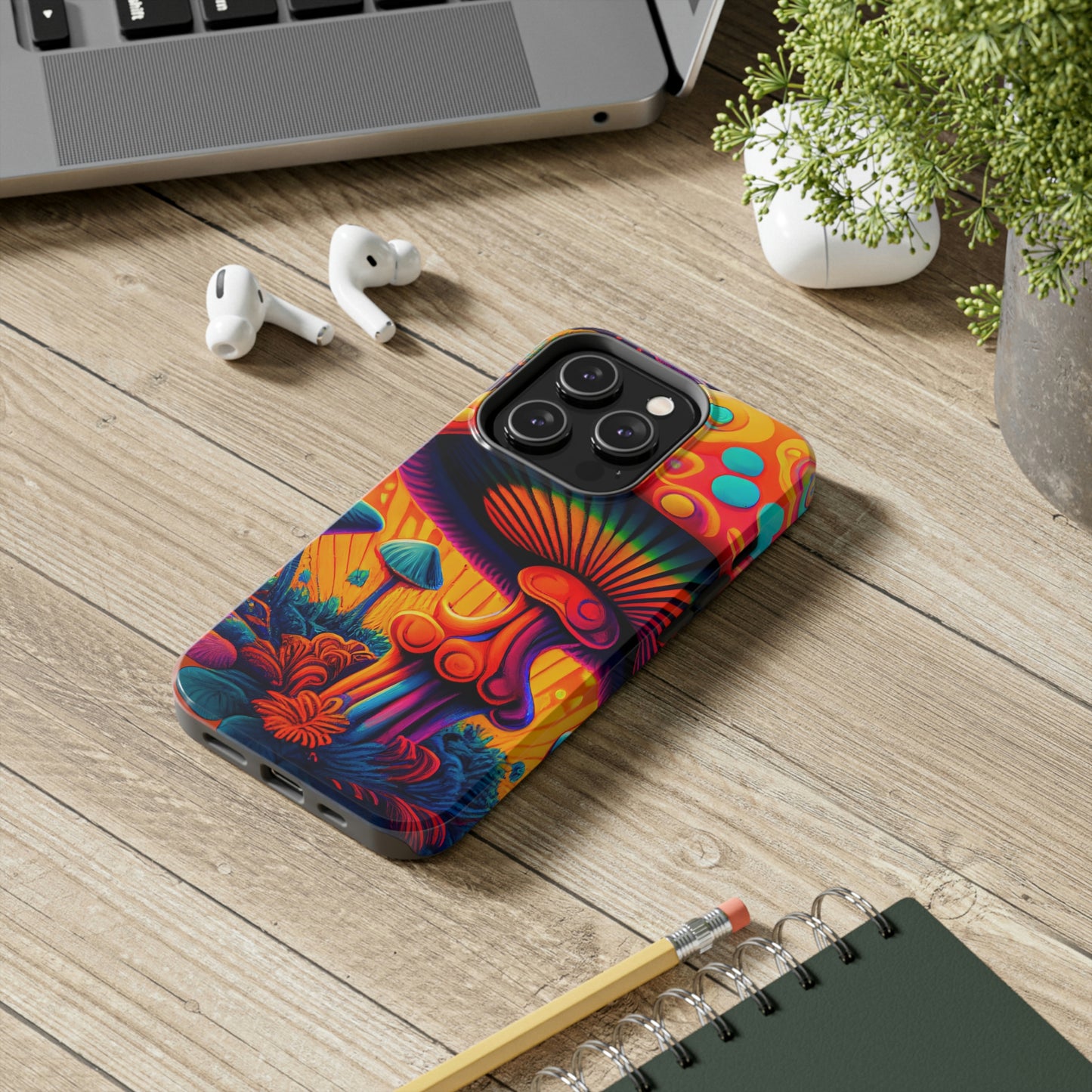 Psychedelic Mushroom Phone Case