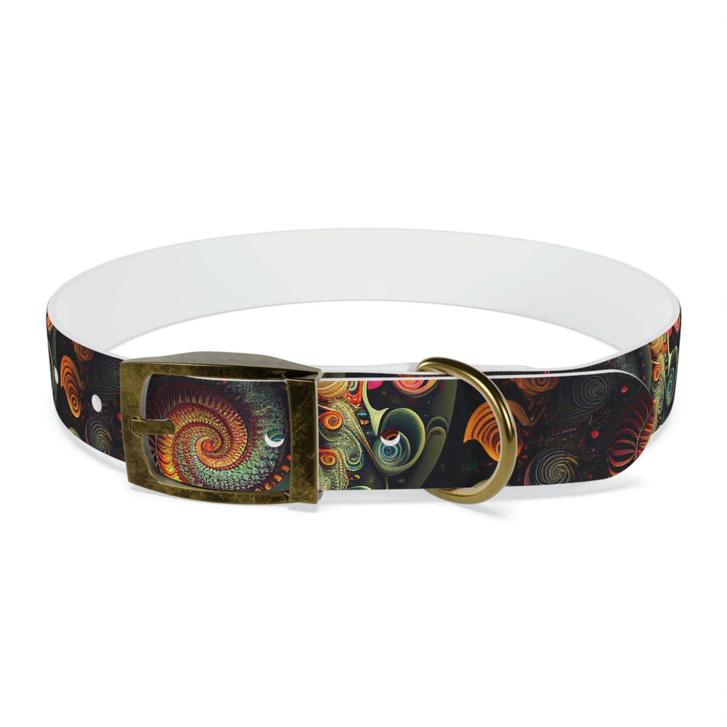 Psychedelic Swirl Dog Collar
