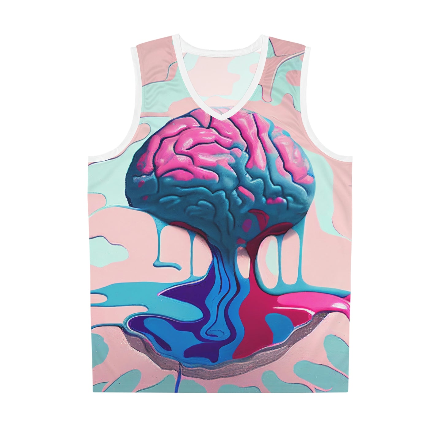 Brain Melt Basketball Jersey