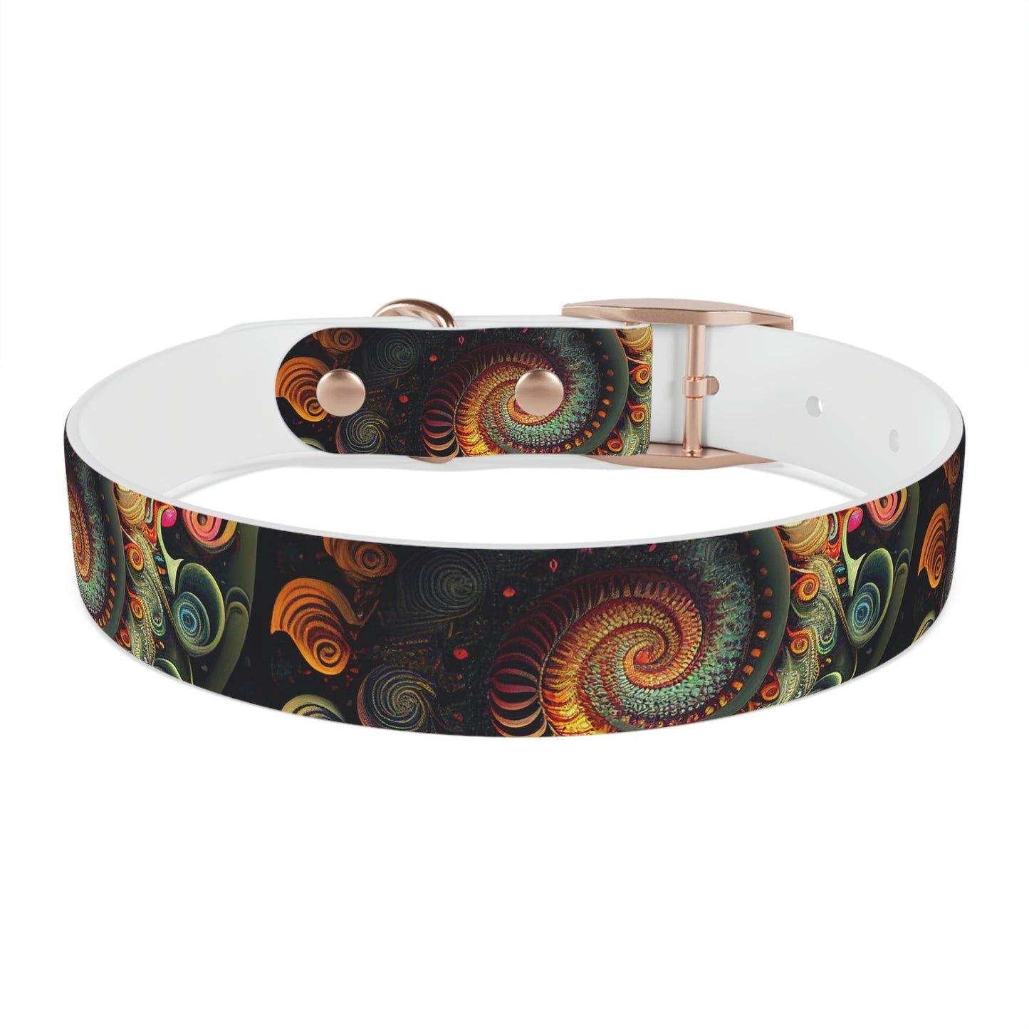 Psychedelic Swirl Dog Collar