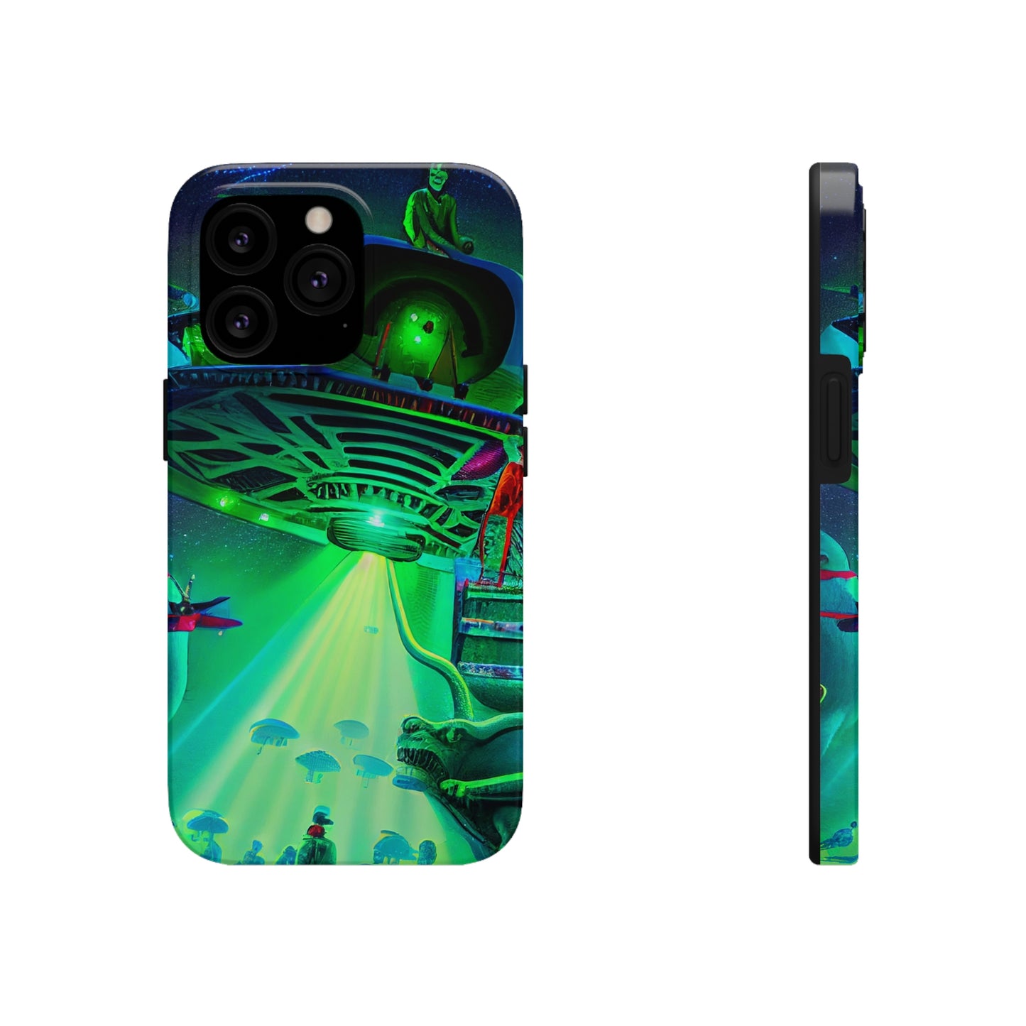 UAP Alien Abduction Phone Case