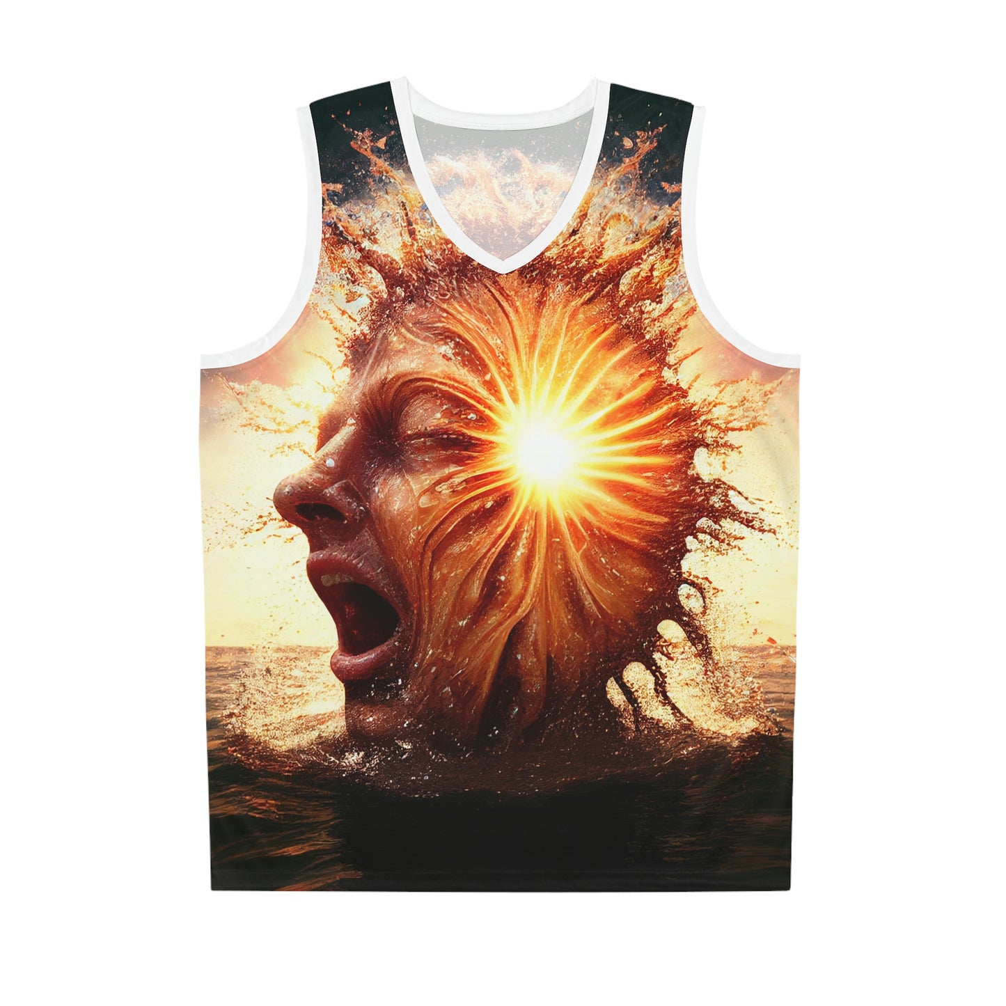 Mind Exploding Basketball Jersey