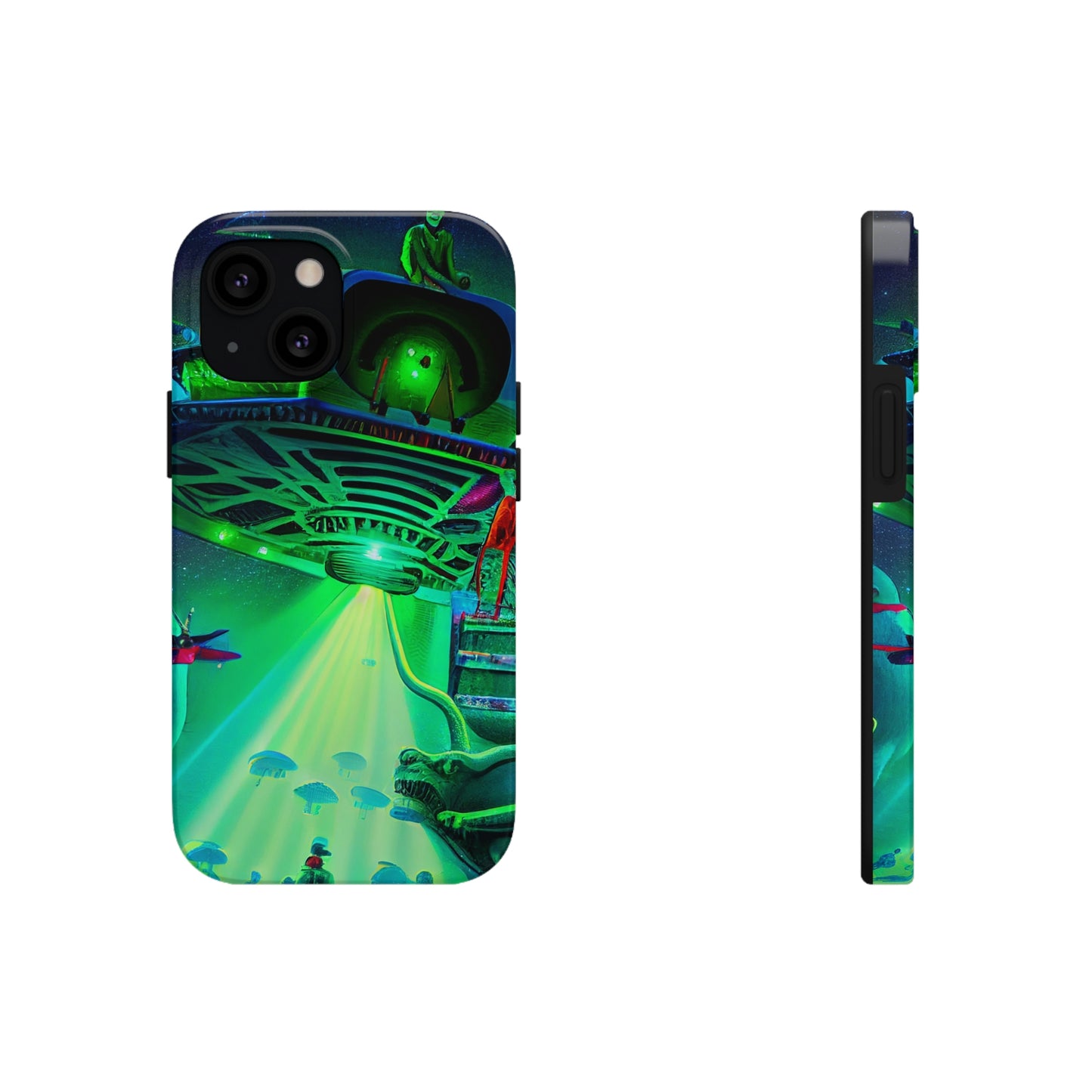 UAP Alien Abduction Phone Case