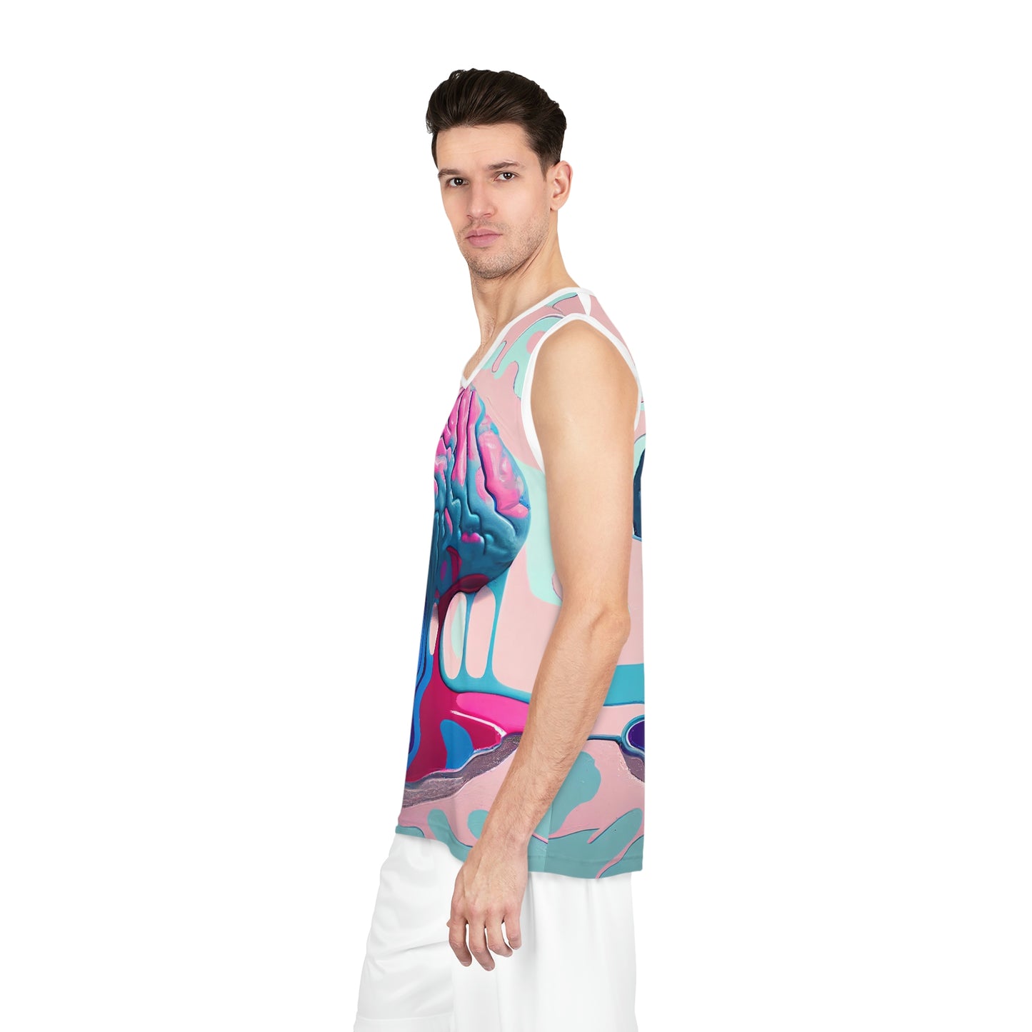 Brain Melt Basketball Jersey