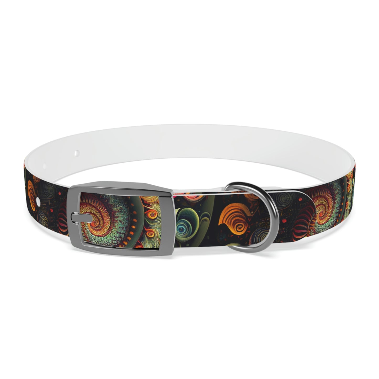 Psychedelic Swirl Dog Collar