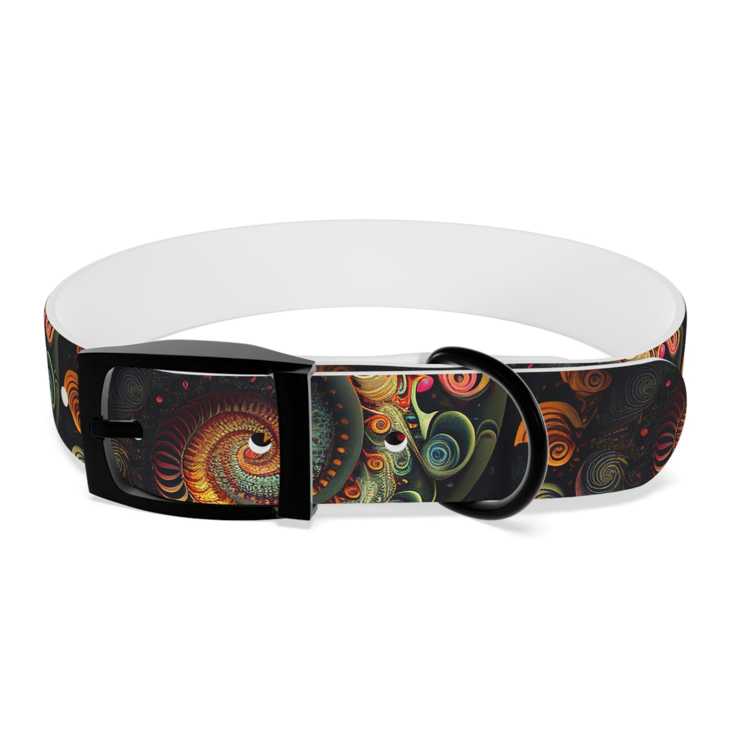 Psychedelic Swirl Dog Collar