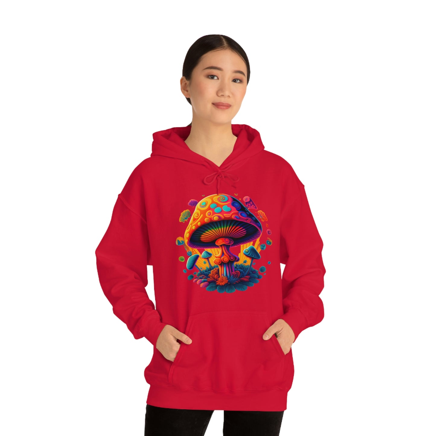 Mushroom Hooded Sweatshirt