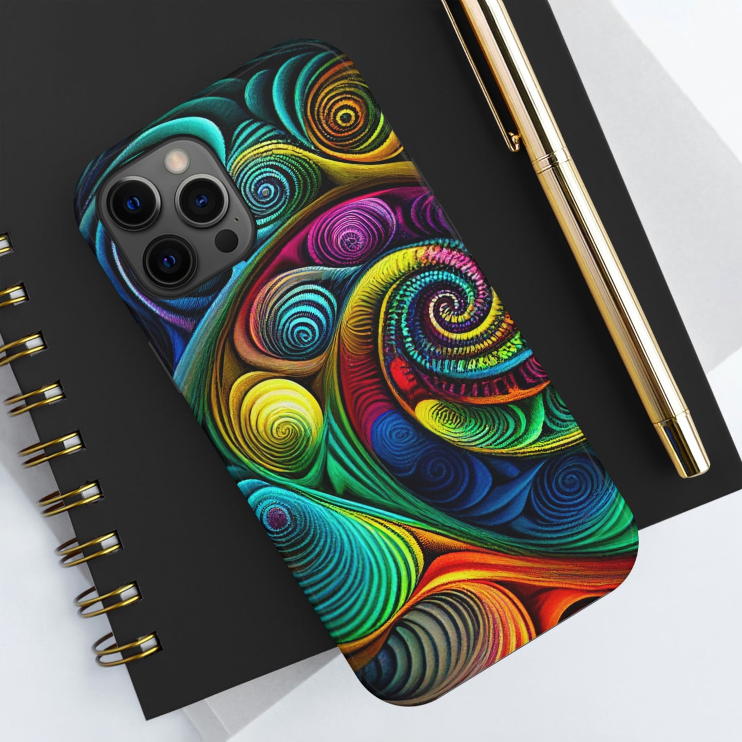 Spiraling Psychedelic Phone Case