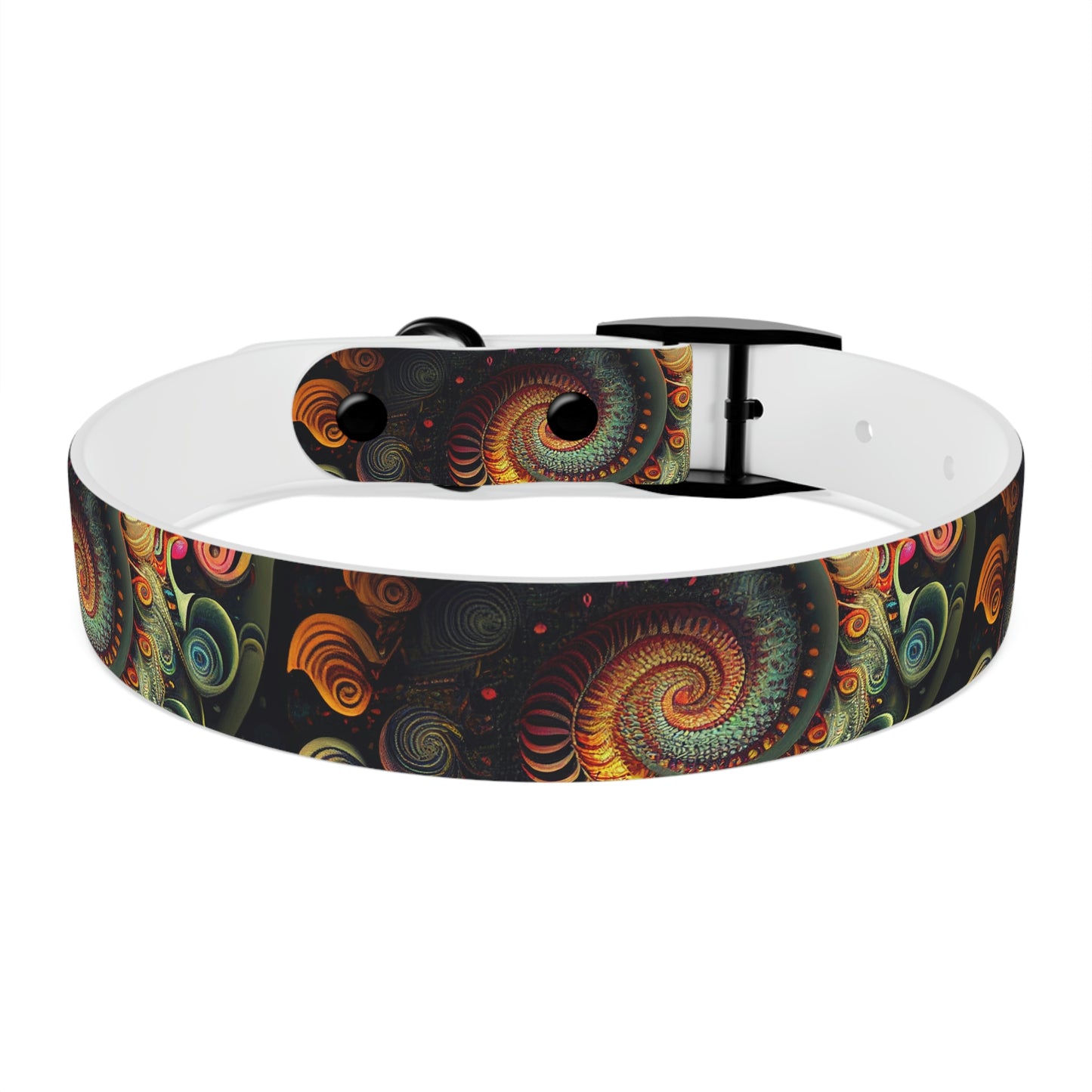Psychedelic Swirl Dog Collar