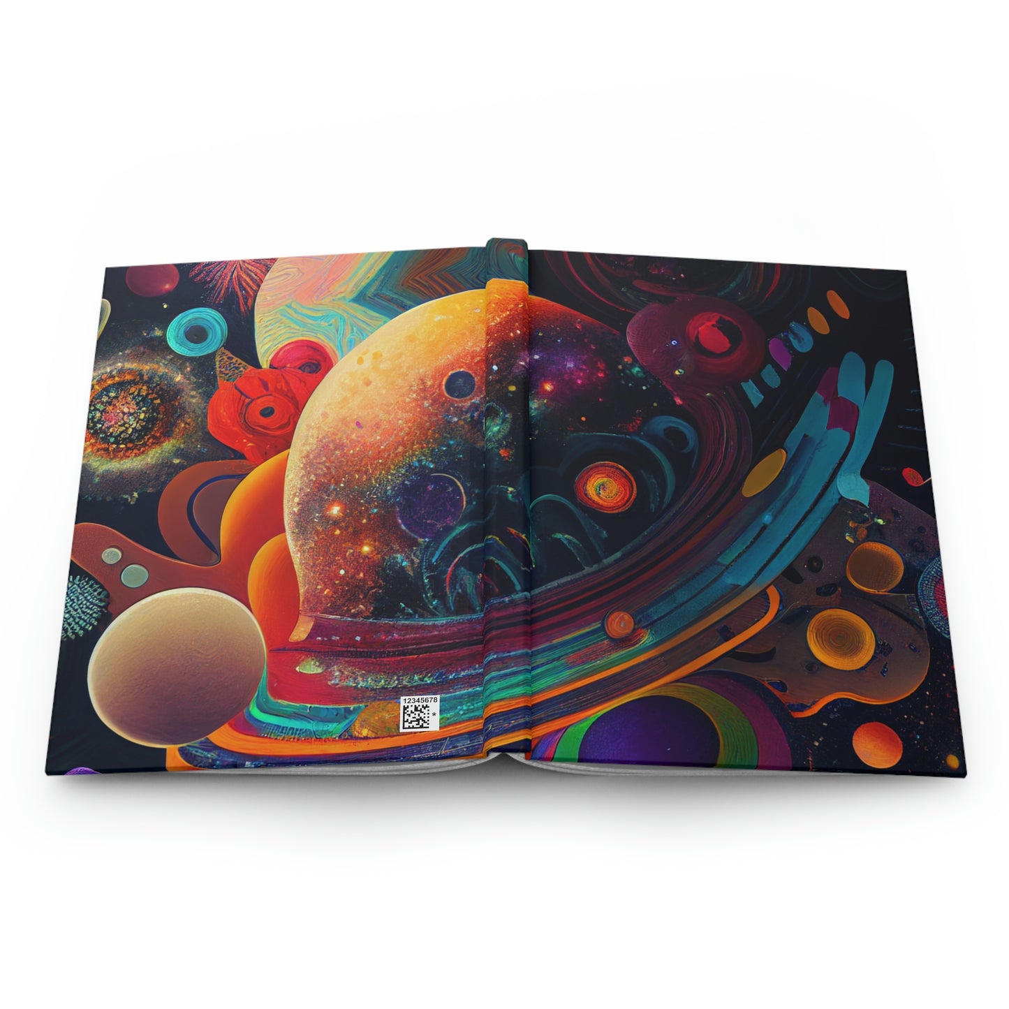 Spaced out Hardcover Journal