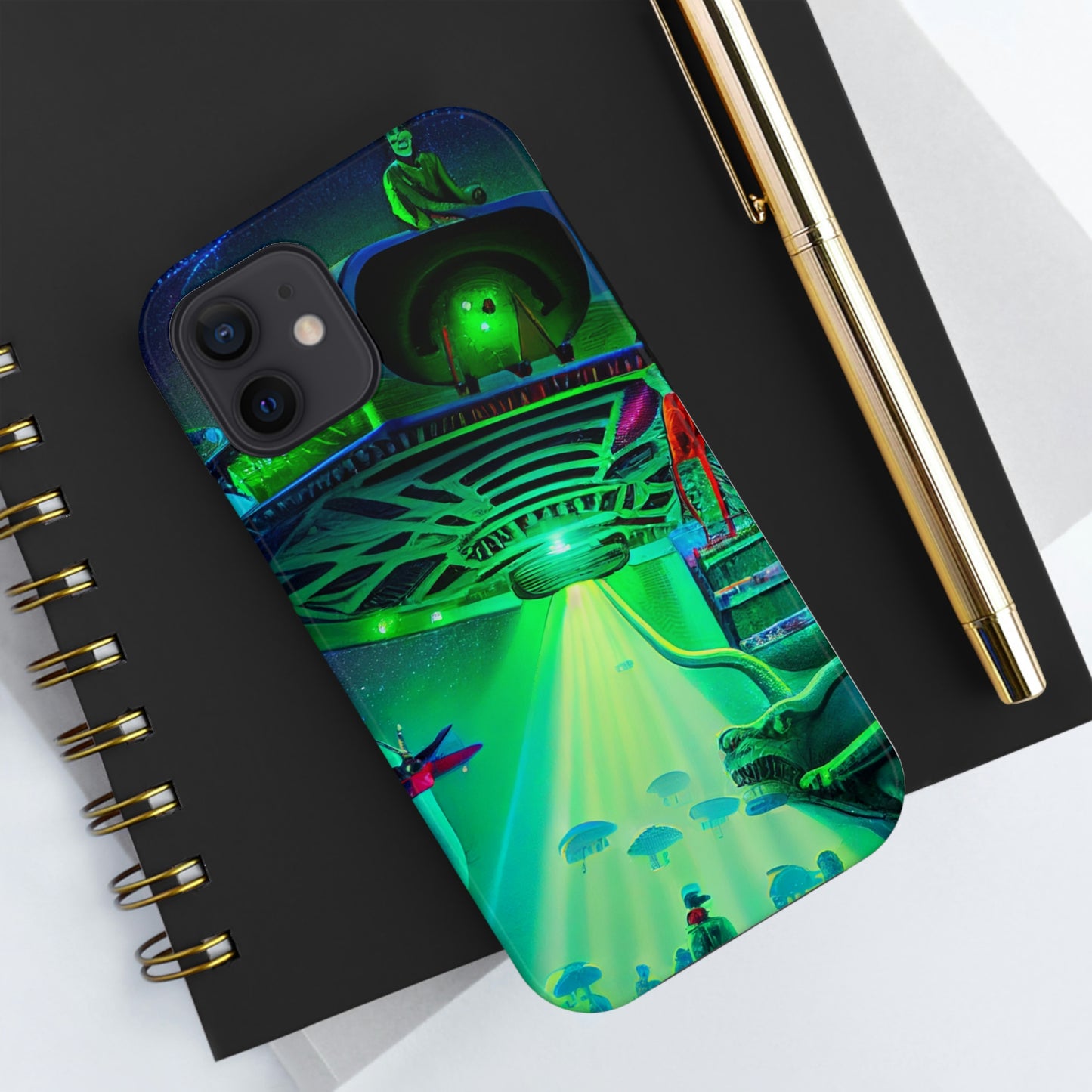 UAP Alien Abduction Phone Case