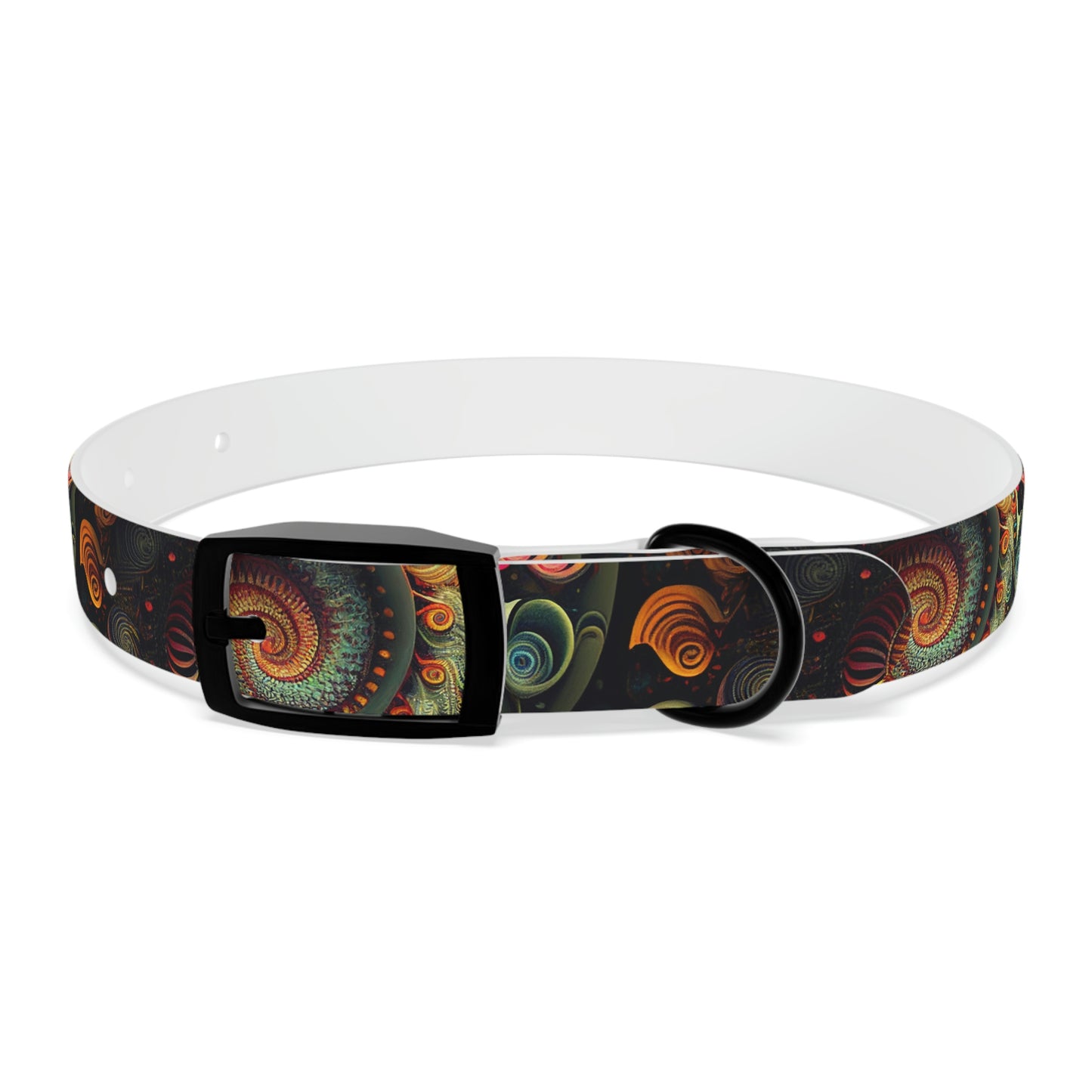 Psychedelic Swirl Dog Collar