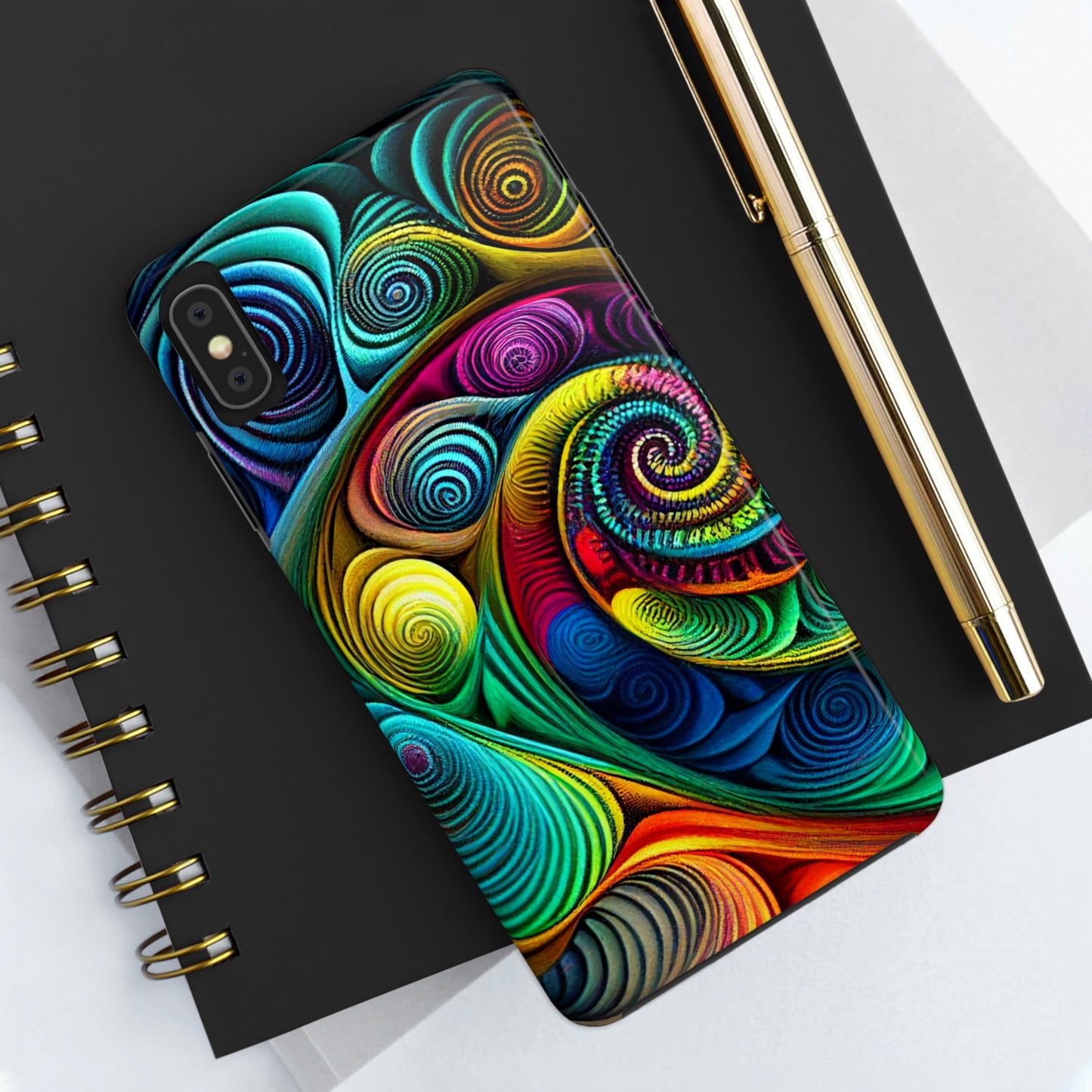 Spiraling Psychedelic Phone Case