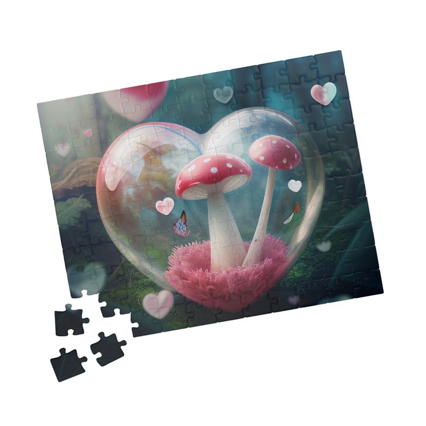 Magic Mushroom Heart Puzzle