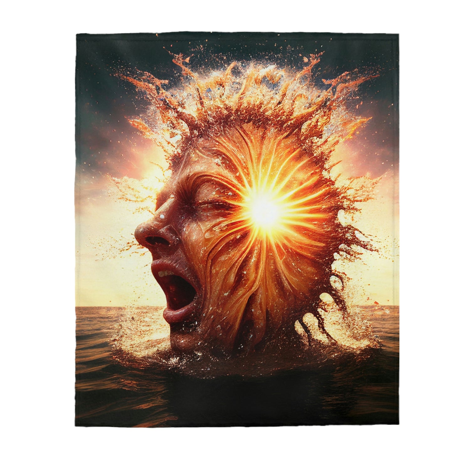 Mind Exploding Plush Blanket