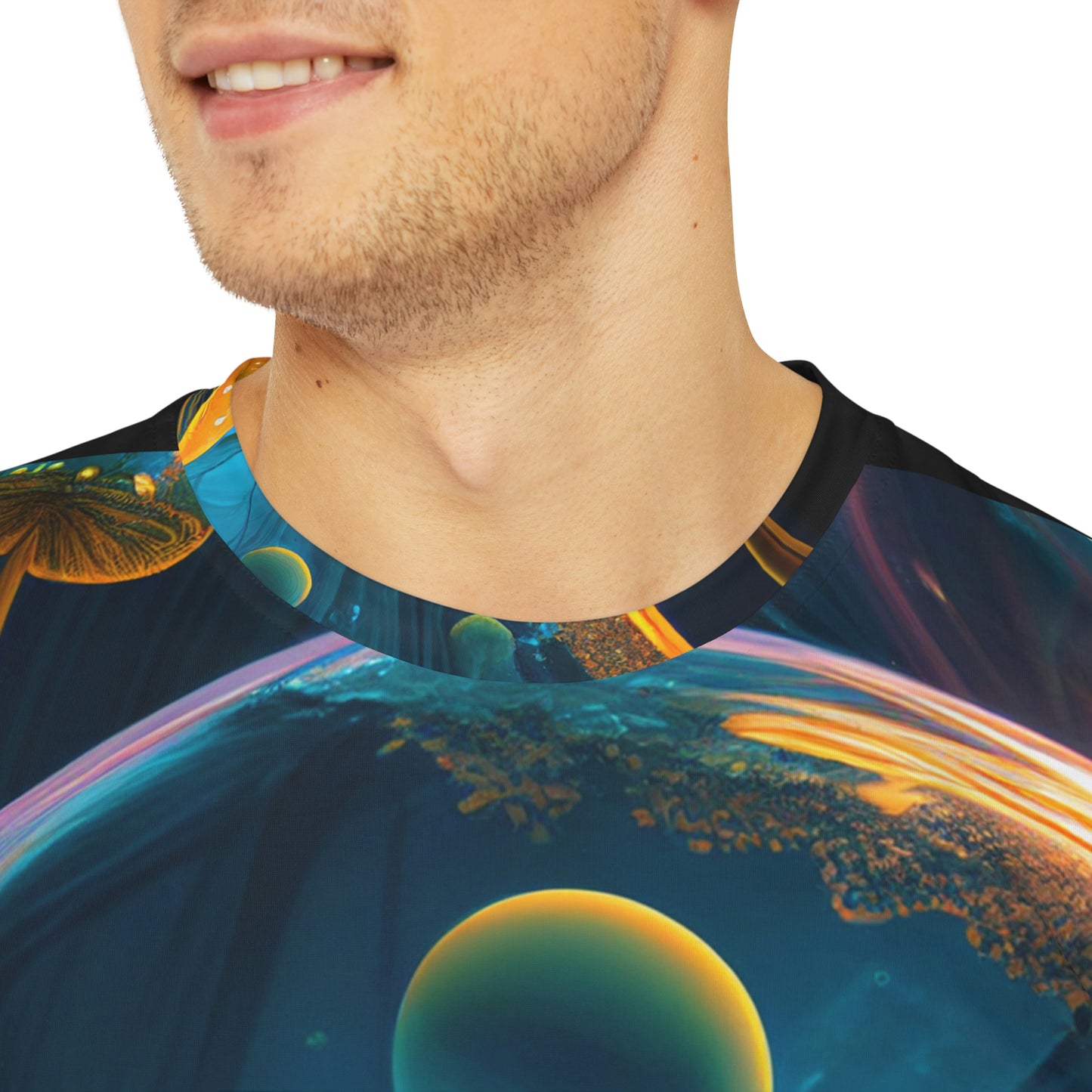 Magic Mushroom Men's Polyester Tee