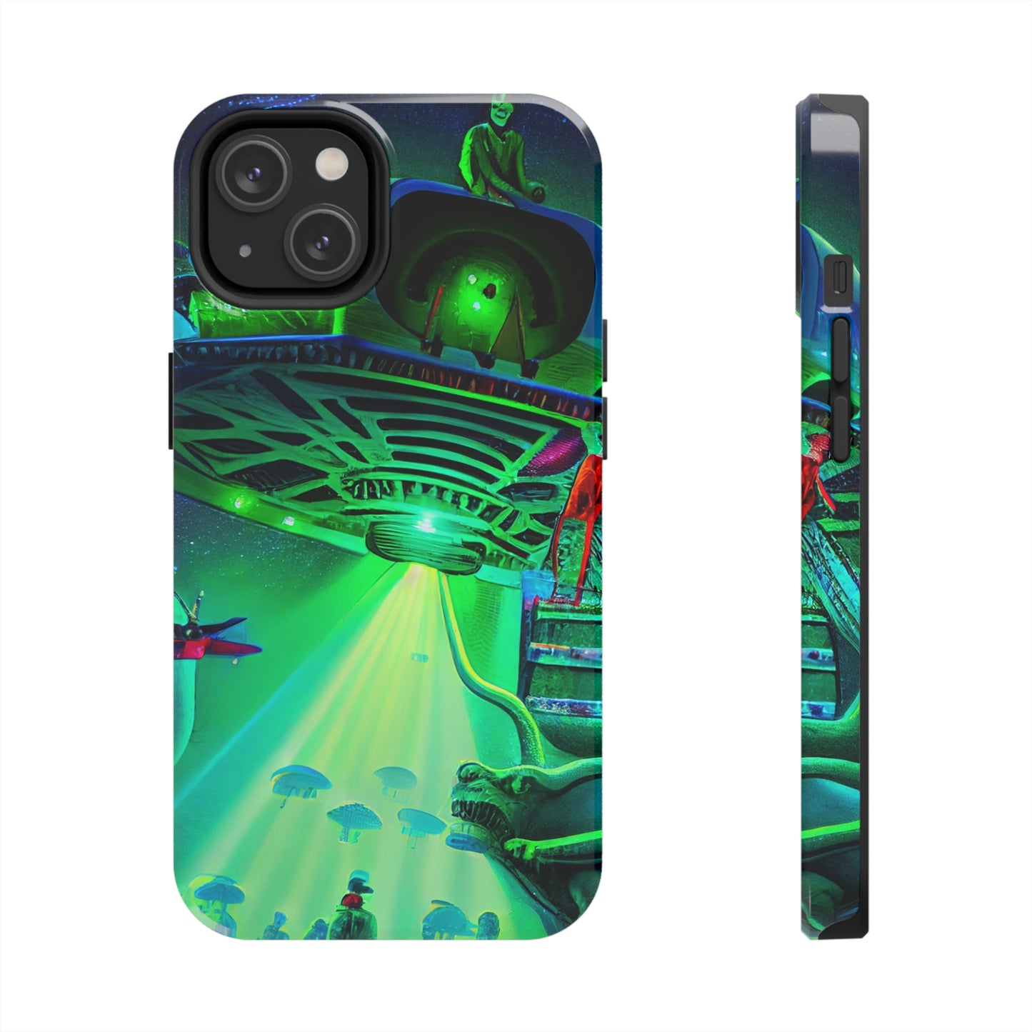 UAP Alien Abduction Phone Case