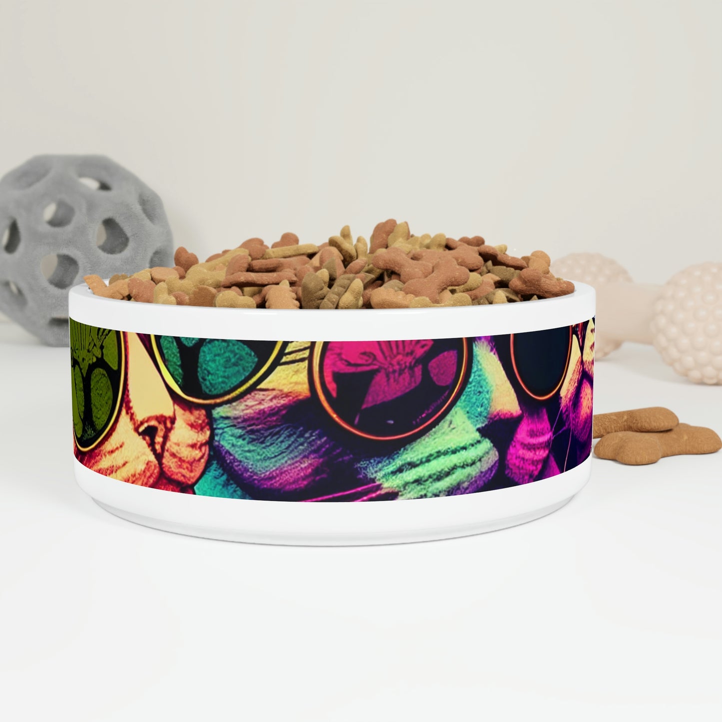 Trippy Cats Pet Bowl