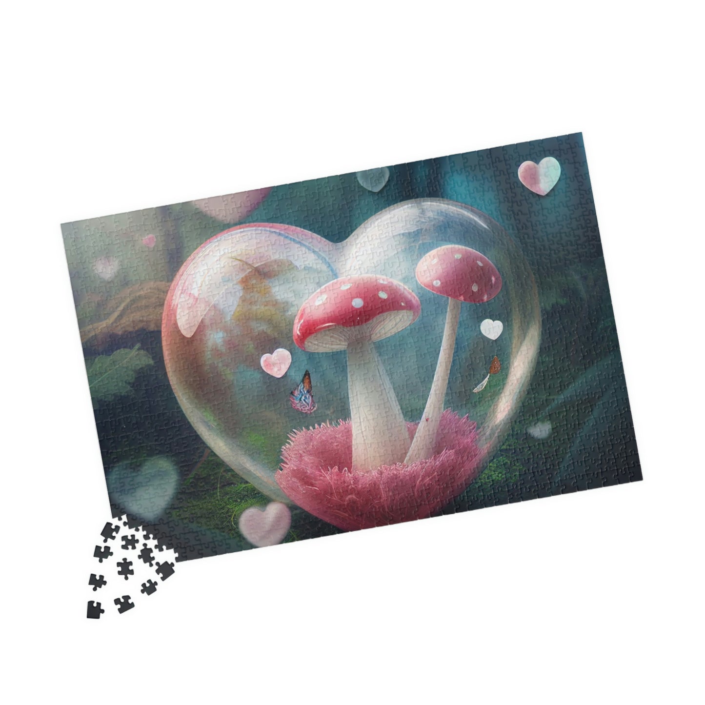 Magic Mushroom Heart Puzzle