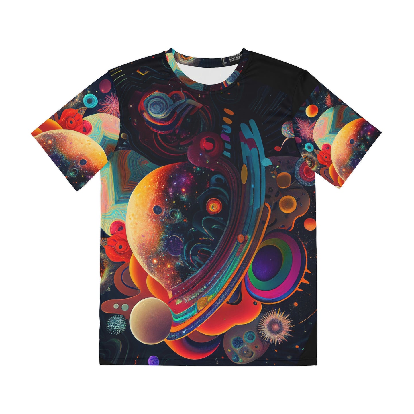 Spaced Out Men's Polyester Tee