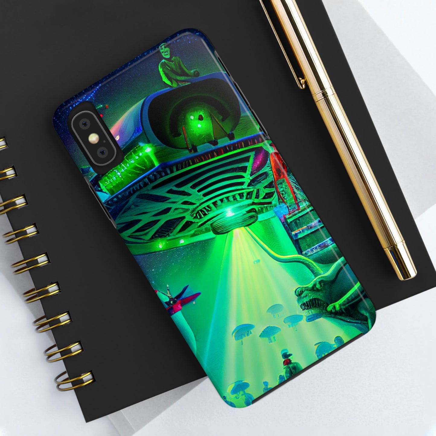UAP Alien Abduction Phone Case