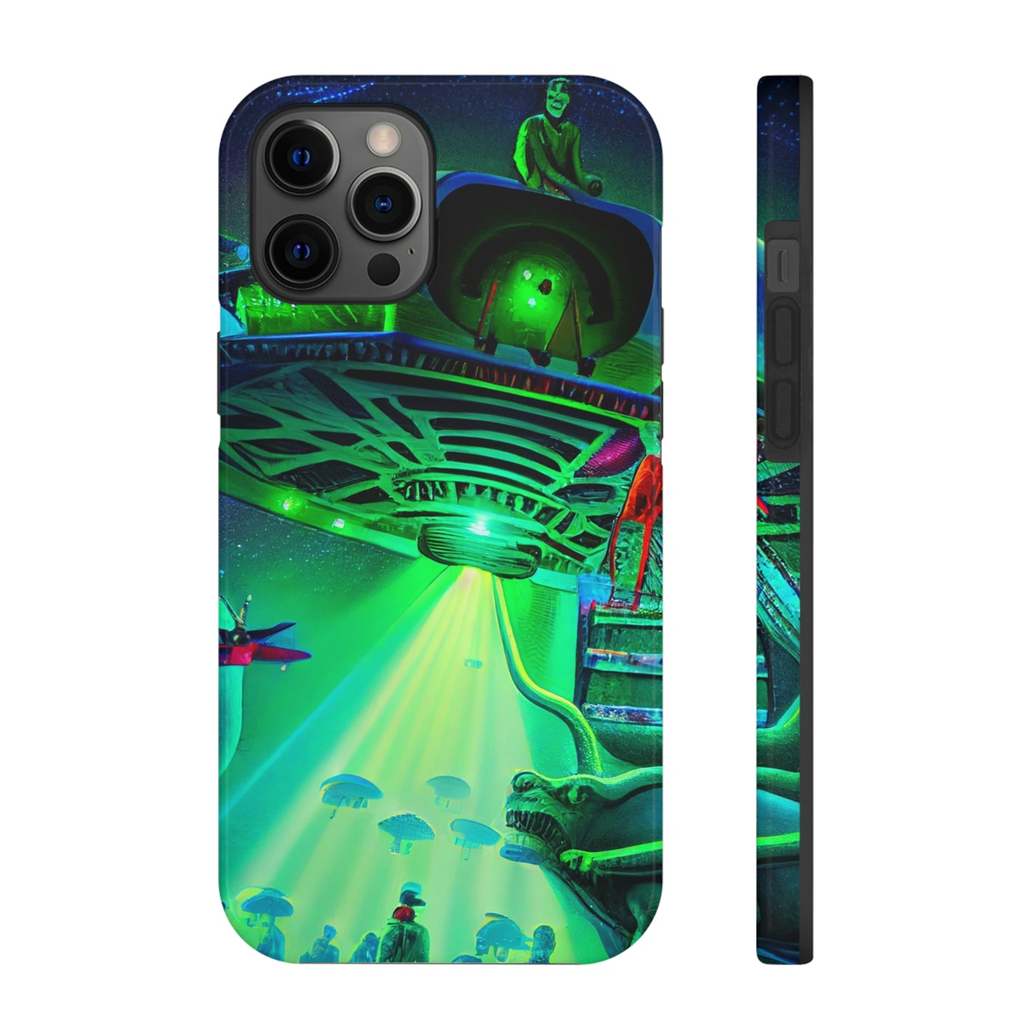 UAP Alien Abduction Phone Case