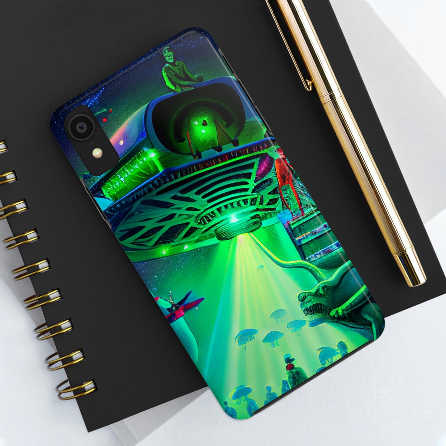 UAP Alien Abduction Phone Case