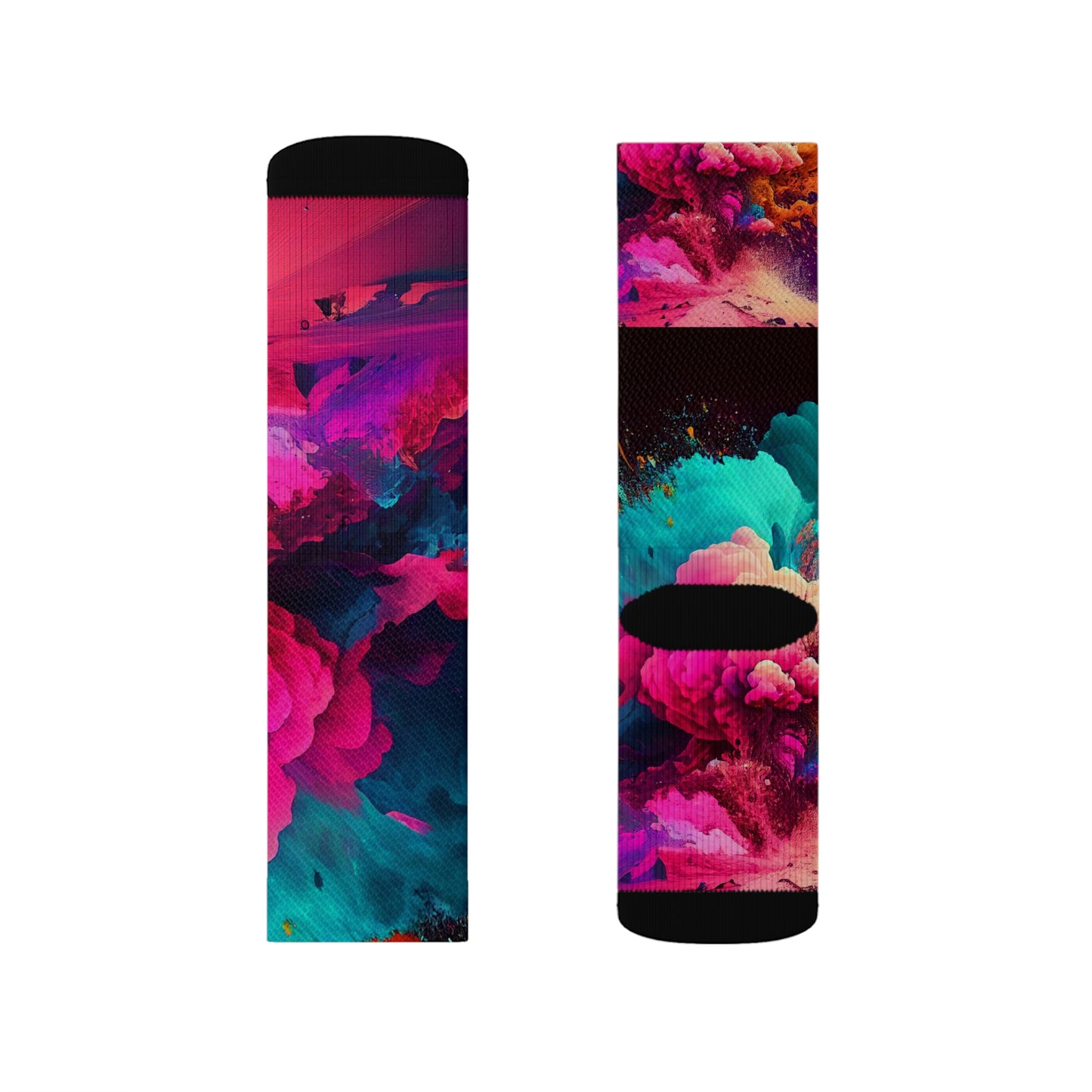 Exploding Paint Socks
