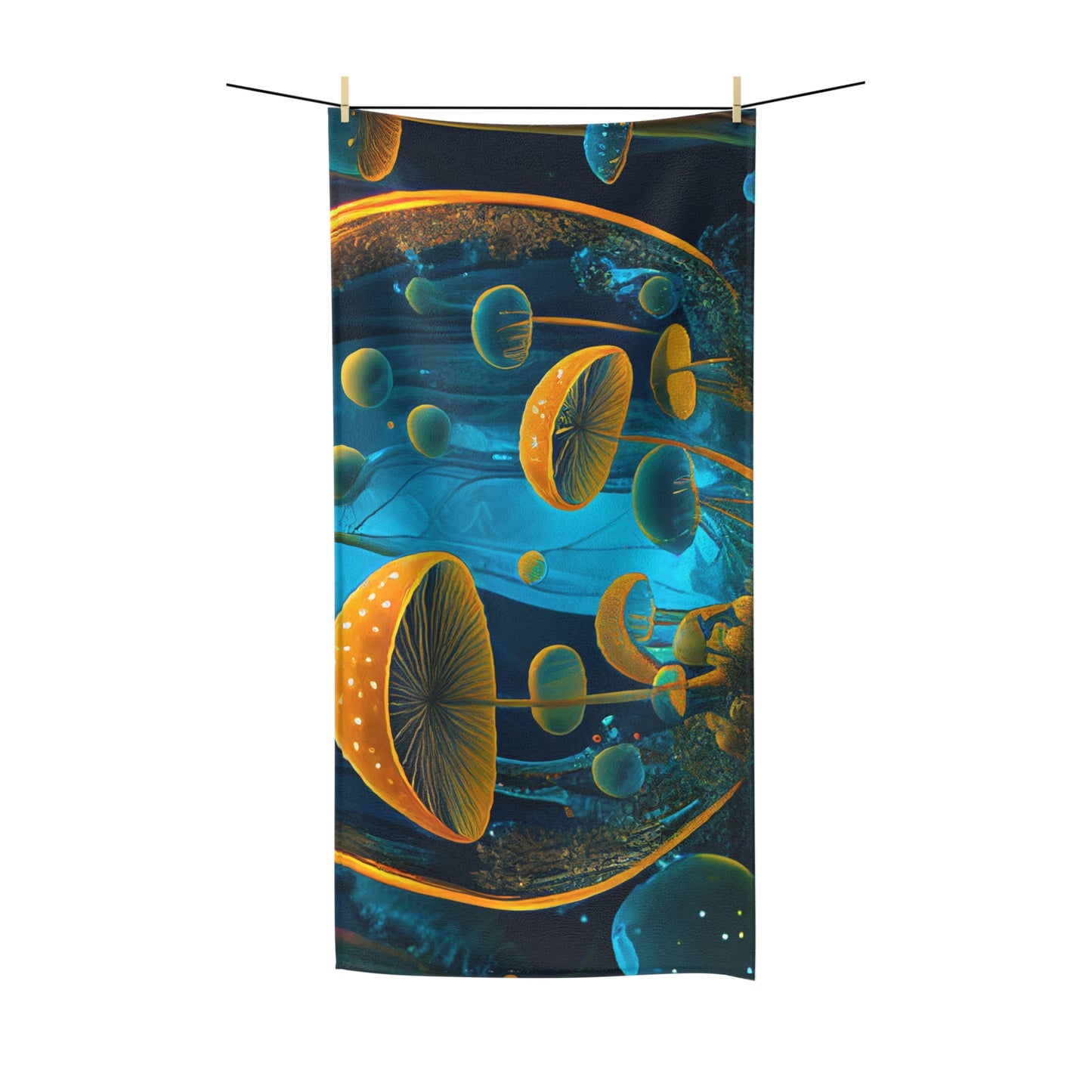 Mushroom Bubble Towel