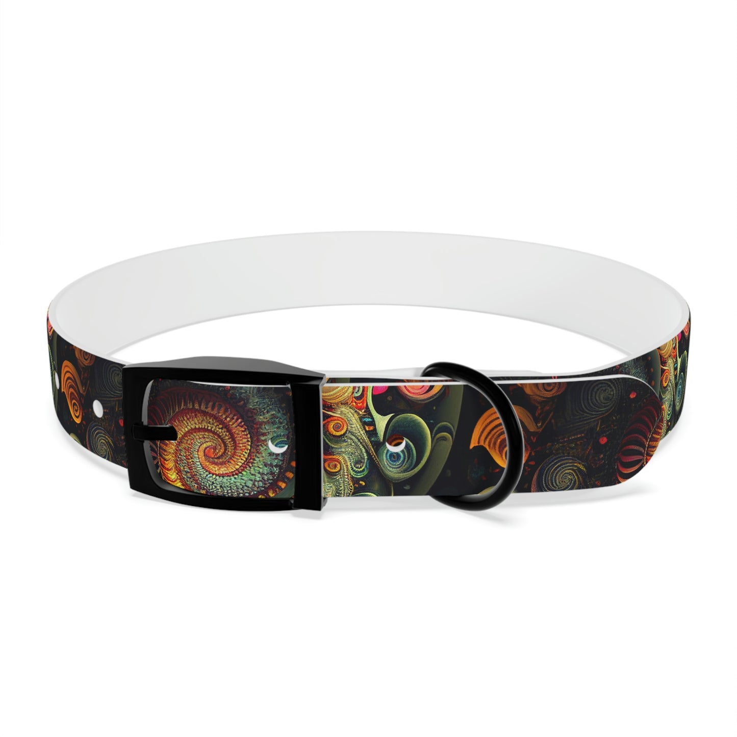 Psychedelic Swirl Dog Collar